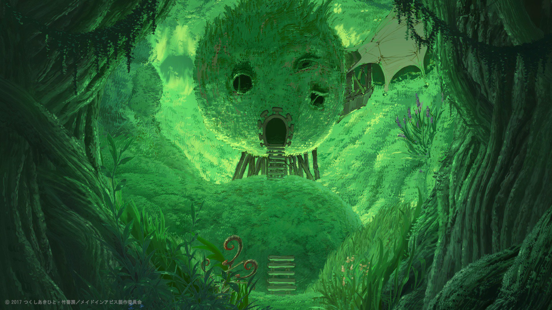 増山修 インスパイアード Masuyama Osamu Inspired Inc メイドインアビス ナナチの家 この作品は本当にたくさんの方々の才能に支えられています 美術においても若手からベテランまで持てる力を発揮しました こちらは美術設定としても活躍した 緻密な