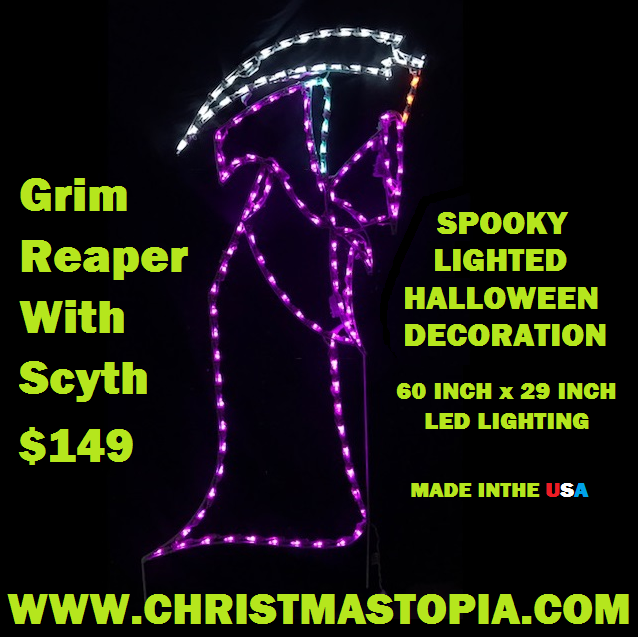 ChristmastopiaI's tweet photo. Lighted Halloween Grim Reaper With Scythe Decoration Will Scare The Poop Out Of All Visitors Who Enter Your Lair

https://t.co/zBUYTwbqNP

#ChristmasLights #forsale #halloween #HALLOWEENDECORATION #LED #LEDlights #money #news #outdoorlighting #StringLights #stringlights #USA https://t.co/zyfoFd2OxP