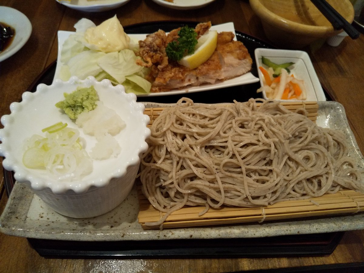 hide655's tweet image. #そば処せきや松本店
味もサービスも120％満足です!