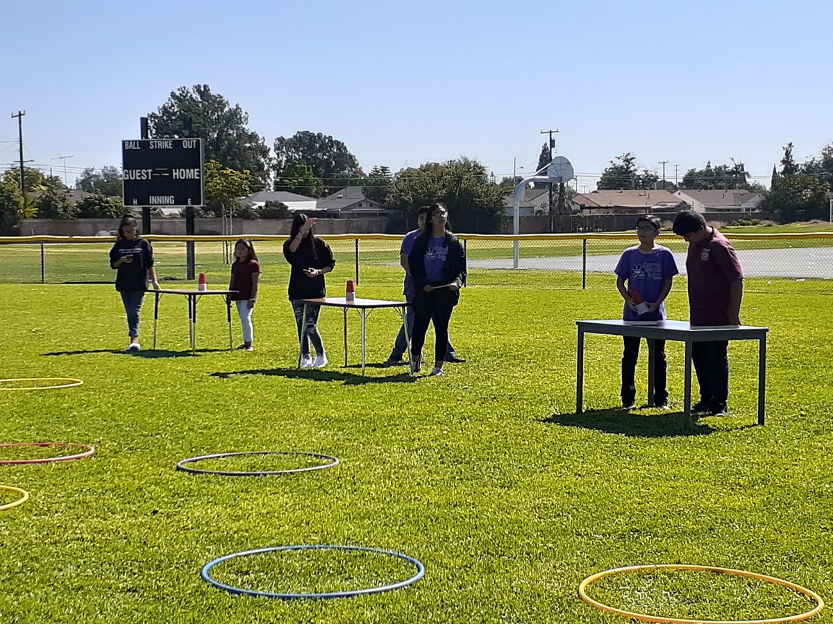 Fun Friday with the 6th graders.