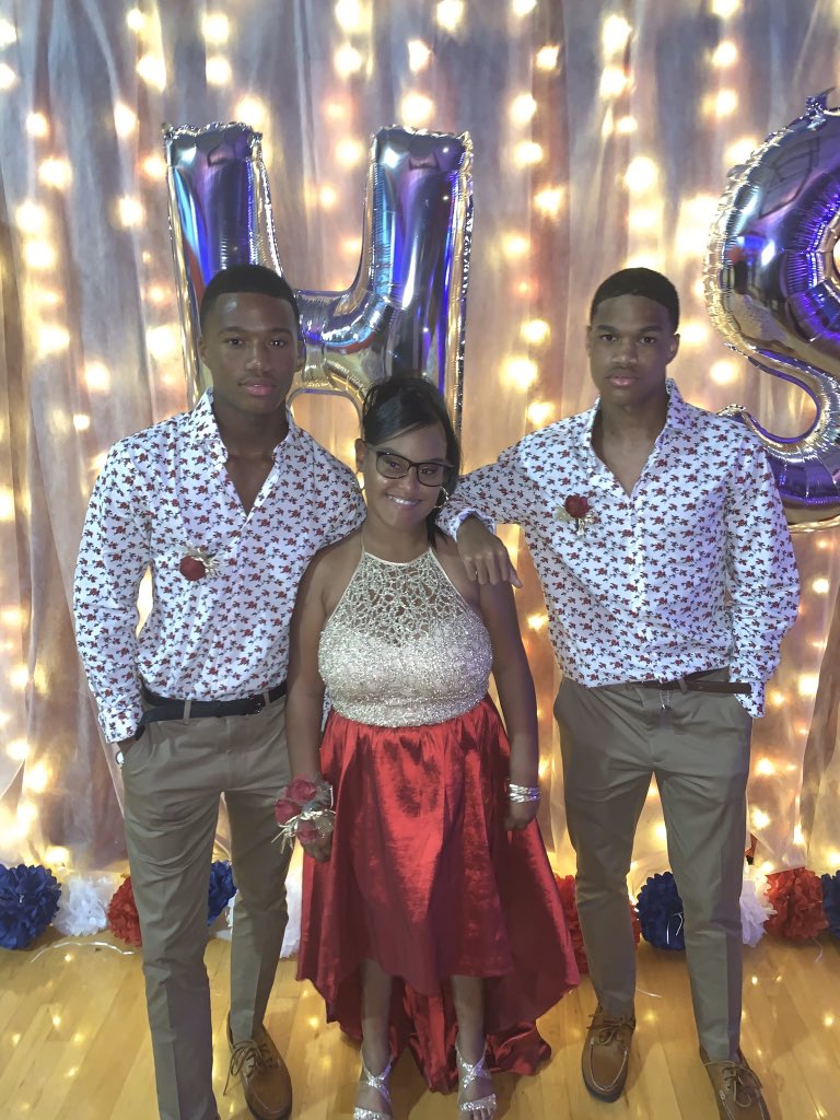 theOGtaughtyou's tweet photo. my miracle baby 😭, doctors said you never was gonna walk and talk but look at you now ❤️❤️❤️ #firstHomecoming #Homecoming2019 & yes she had two dates 😂🥰 https://t.co/46jba0ADgh