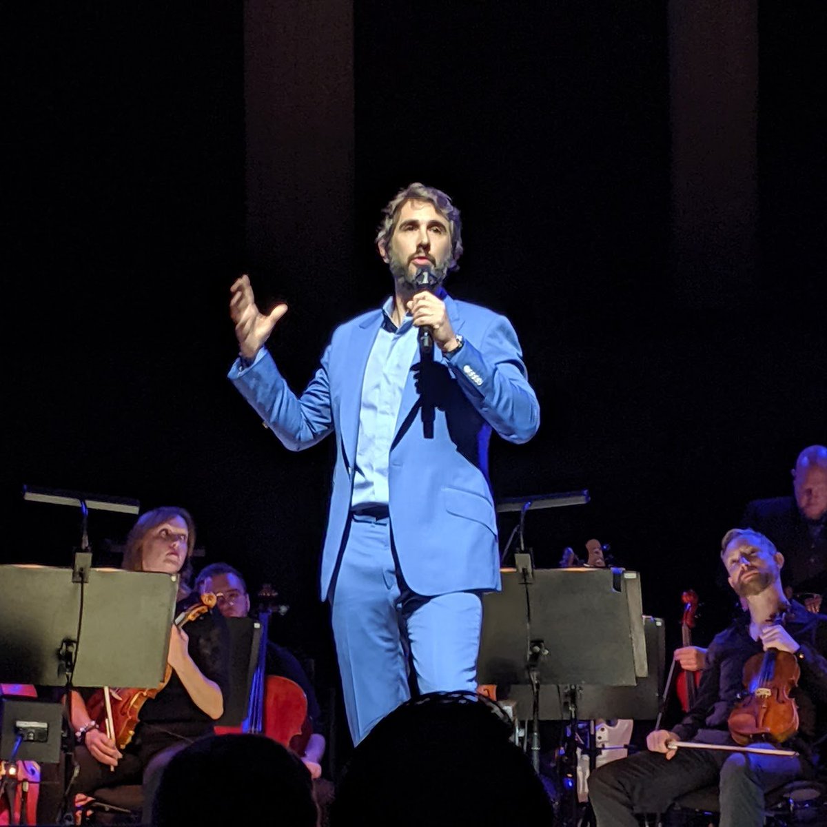 Nano_Girl_Gen's tweet photo. Thank you to @joshgroban for an amazing concert at @rpi @EMPACnews tonight.  Your stories about finding your voice in middle school were so inspiring, and it made me recall when I found my musical ability, too.  So happy to see RPI partner with the Find Your Light Foundation! https://t.co/Y1HaZ81IRu