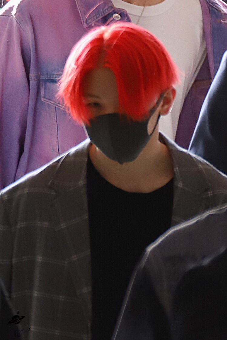 WOOZISVT11's tweet photo. Woozi with red hair https://t.co/oiQNmI9XrQ