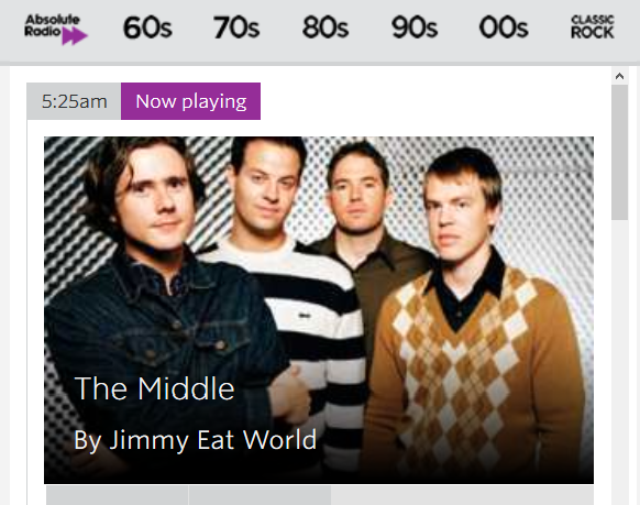 Who knew Graham Norton was in Jimmy Eat World? <a href="/leonagraham/">Leona 🎸 Graham</a> <a href="/bushontheradio/">Andy Bush</a> <a href="/RichieFirth/">RICHIE FIRTH</a>