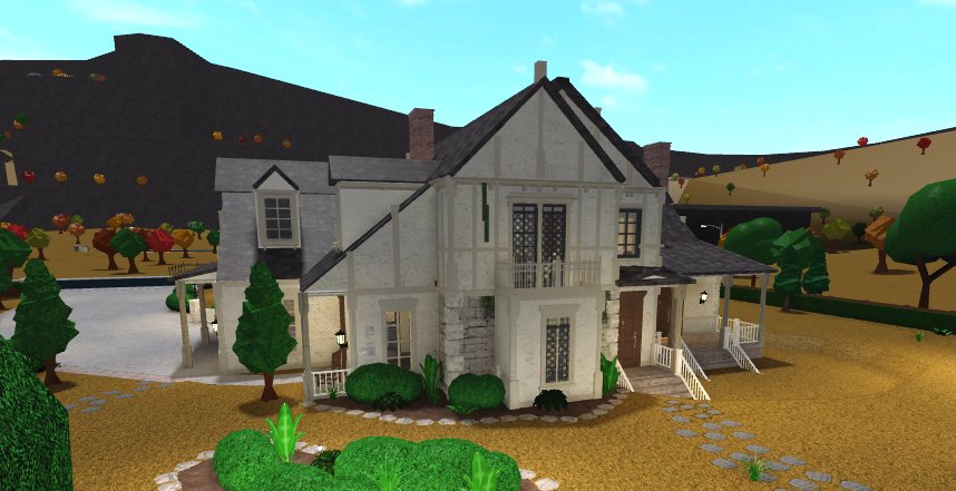 Thunzz On Twitter Here It Is My English Tudor It S Got 3 Bedrooms 2 Baths And A Creepy Attic Along With That It Features A Traditional Exterior Hope You Enjoy Bloxburgnews Froggyhopz Rblx - tudor home roblox