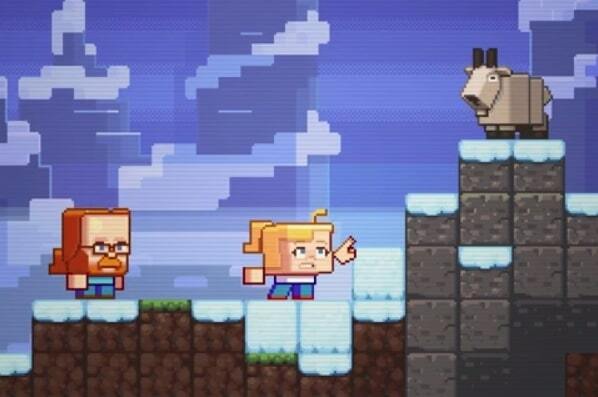 NonReaders's tweet photo. Here’s how Minecraft’s Mountains biome will change if it wins MineCon vote https://t.co/1M4xuUyfir https://t.co/irg1tsr8RI