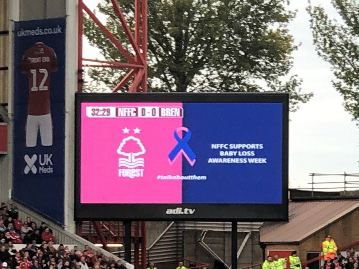 Fitting tribute from @NFFC yesterday. Proud of my club helping with awareness. 3 years today baby girl 💕 #talkaboutthem