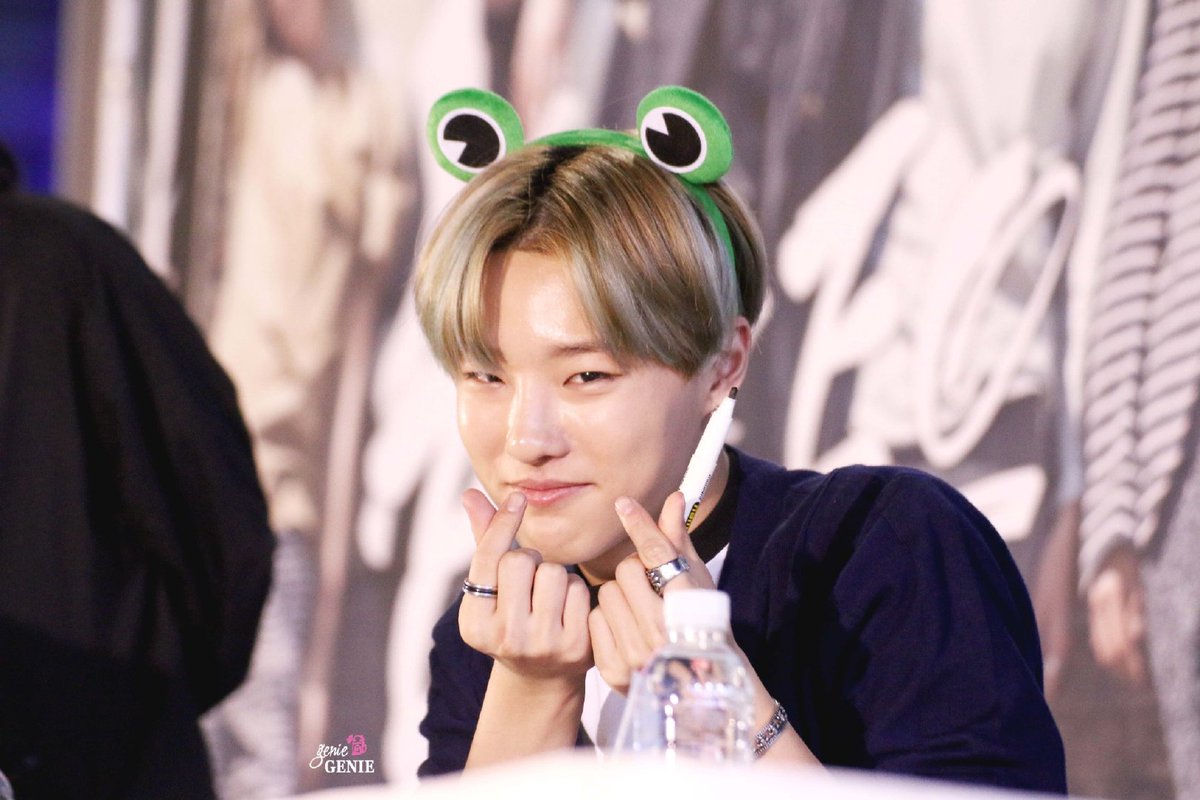 DoubleSY1505's tweet photo. 🐸💚 

#kwonsoonyoung
#choseungyoun
#hoshi #호시
#조승연
#DoubleSY https://t.co/CfVWJoZgWq