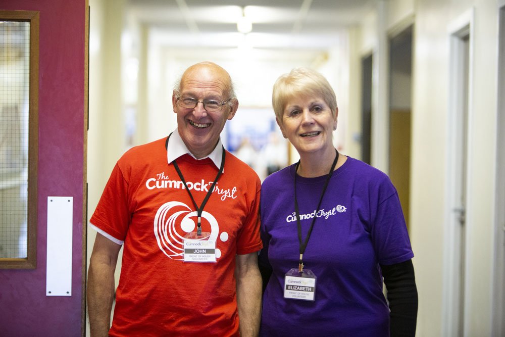 The Cumnock Tryst would not be able to happen without our fantastic team of volunteers - a massive thank you to them for making the Tryst the wonderful meeting place for music that it is!