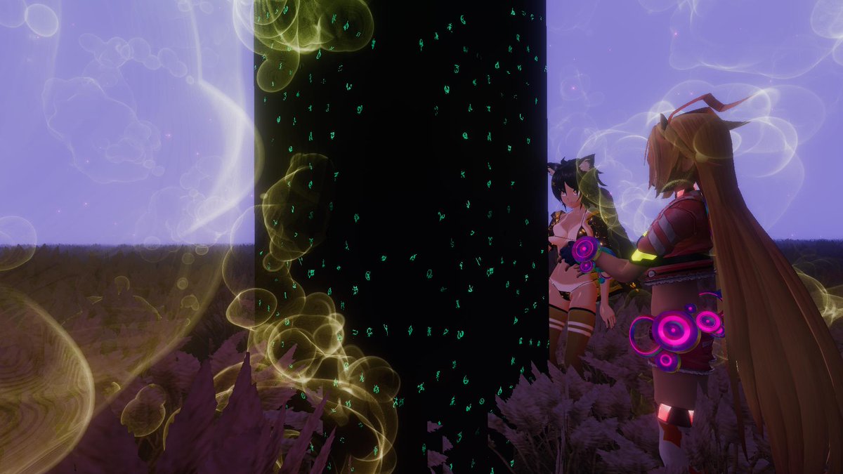 phi16_'s tweet image. いろいろ見たり見せたり　1001さんとSCRNさん等ありがとうございました　シェーダ服文化はもっと広まりそうだなと思った (？) / there're many things they have and we have, thanks so much! shader clothes culture will spread in the near future definitely