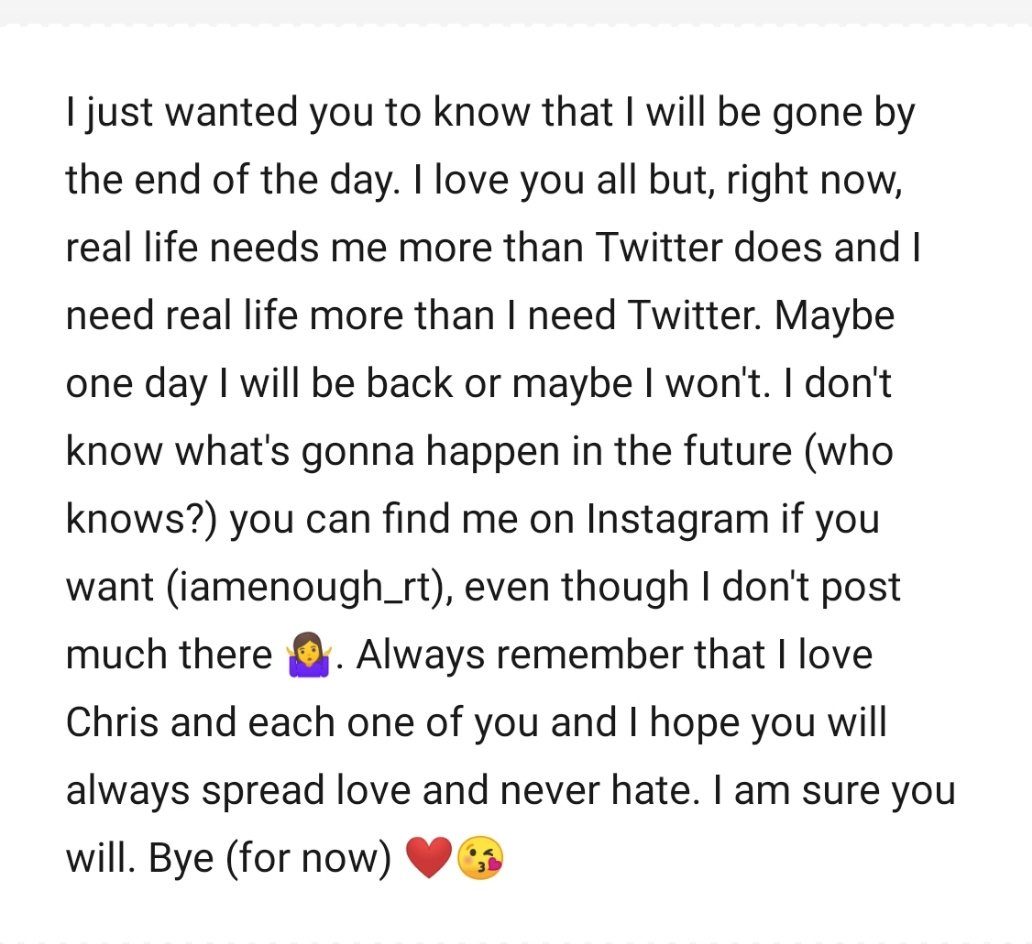 iamenough_rt's tweet image. ATTENTION PLEASE! I have an announcement to make. Read everyone 😘🥰

#ChrisEvans #Marvel