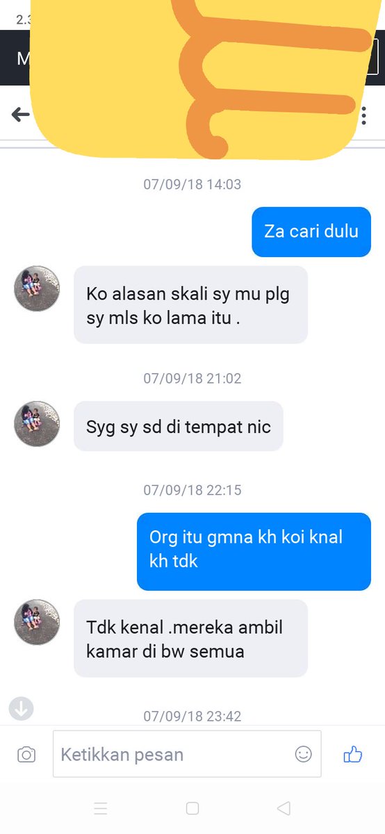 JrCrybo's tweet photo. Mc de yg boking hotel enk eew sa cuki de sammpe pgi https://t.co/gadMiQPO7t