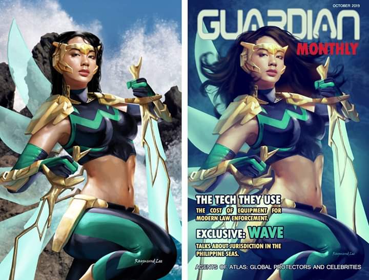 Something I made last night.
#wave #pearlpangan #marvelcomics #agentsofatlas #coverart