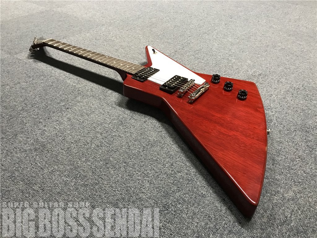 bbsendai's tweet photo. 【特選USED!!入荷情報!!】Gibsonの変形シェイプの中でも沢山の支持を得ているEXPLOLERのUSED品が入荷!!
コチラはほぼ新品と言っていいほどきれいな状態です!!史上でもなかなか見かけないカラーですので
気になる方は是非当店まで!!¥120,000+税にて!!
#USED #Gibson #EXPLOLER #美品 https://t.co/diQiZzKlRU