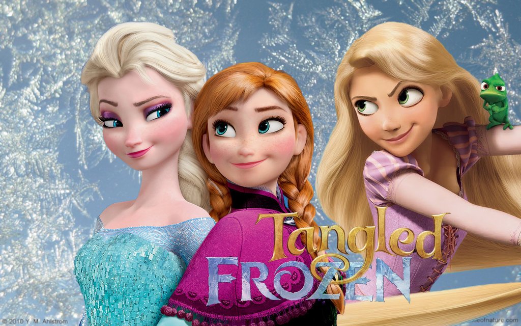 Rapunzel And Anna Cousins