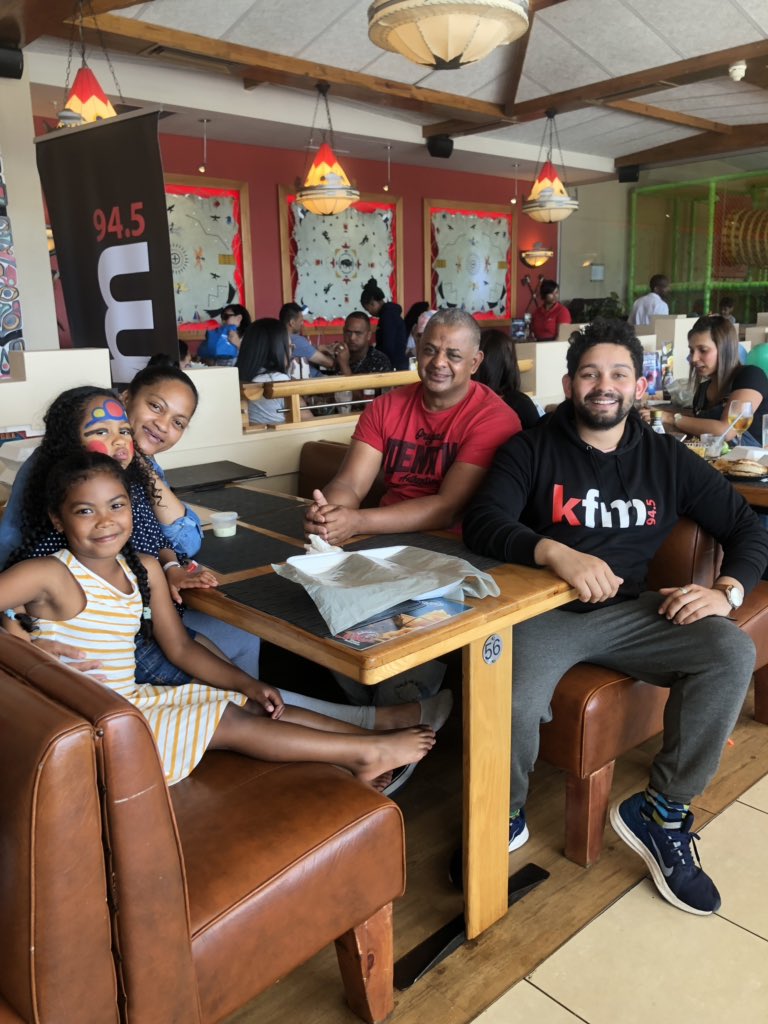 KFMza's tweet photo. Another edition of #SpurStyleSaturdays with the most food, the best family Gees and our lucky winner Michea  Leonard walking away with a R500 Spur voucher 🤗 https://t.co/TYhfDvBsaf
