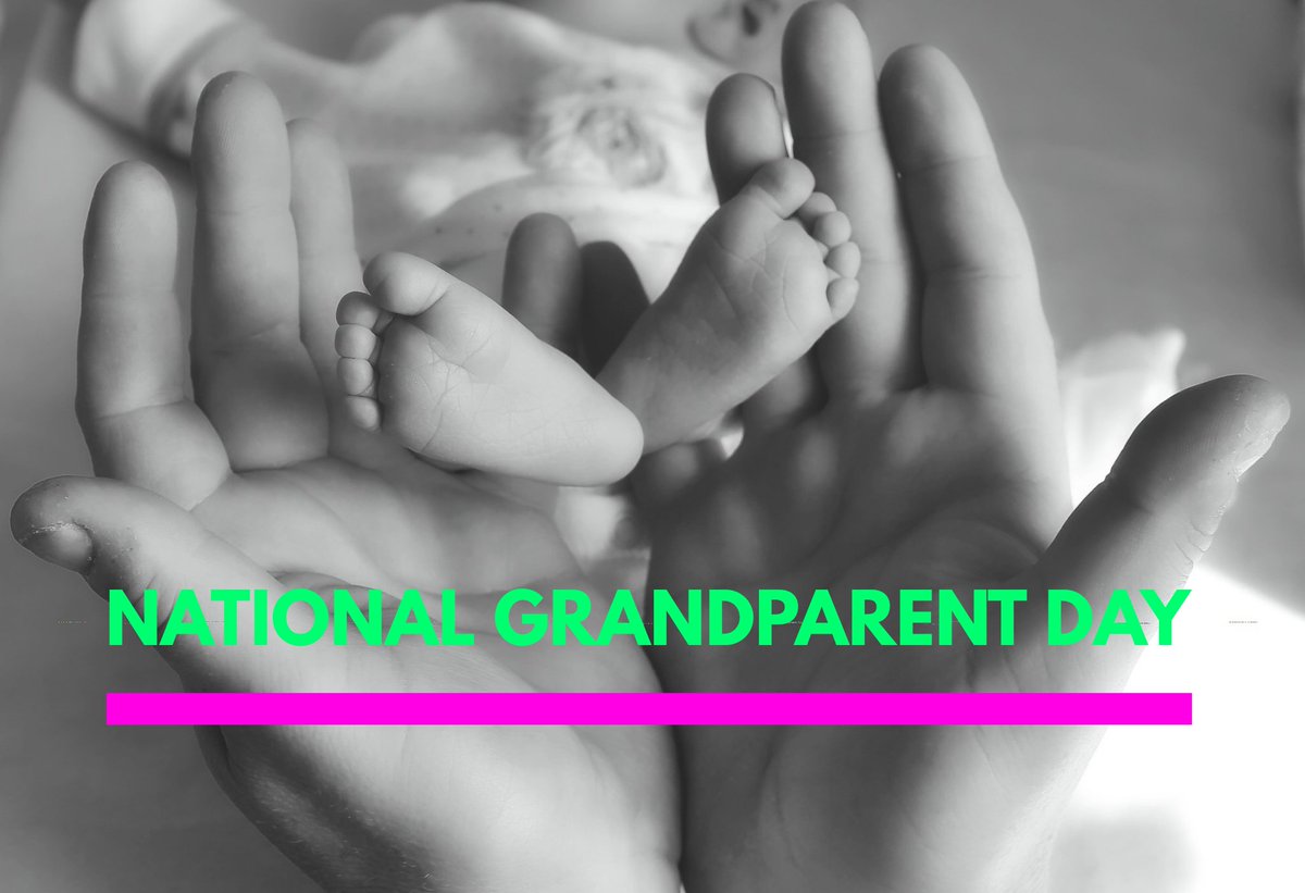 Not really into having a day for everything but I've seen how Grandparents can be excluded from family life after a rift or a split between parents. Often they are the silent sufferers. Show some love, you're busy but pop round with the grandchildren eh? #nationalgrandparentsday