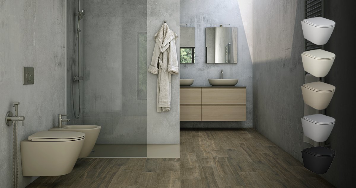 rakceramics's tweet photo. Express your feelings in colours.With our new RAK-Feeling coloured WC and bidet, personalizing your bathroom was never this fun and easy. 💡: Colour-coordinated bath?These toilet pieces match with our RAK-Feeling Washbasins and shower tray. Check it here https://t.co/w08KsxAFqv https://t.co/SpHx8mOXNH