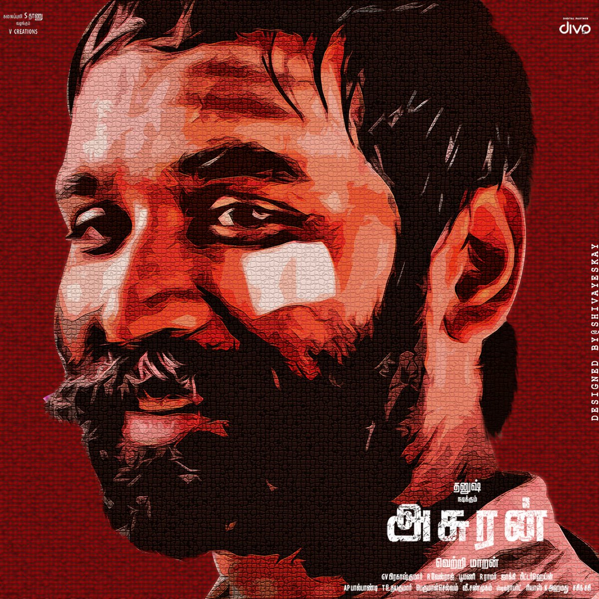 chiyaanblood's tweet photo. தமிழ் சினிமாவை அடுத்த இடத்துக்கு கொண்டு சென்ற படம் *அசுரன்*
வாழ்த்துக்கள் @dhanushkraja  @VetriMaaran  @gvprakash @Dfcteam_ https://t.co/ssSb1FXnqa