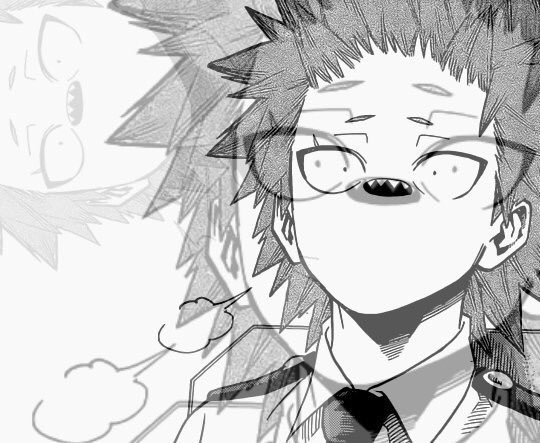 Bakugou looked him up and down, his eyes growing wider the as they made it back up to his face. He knew it. He looked stupid. He was going to cancel on him for sure. “You look... really pretty,” Bakugou softly said.