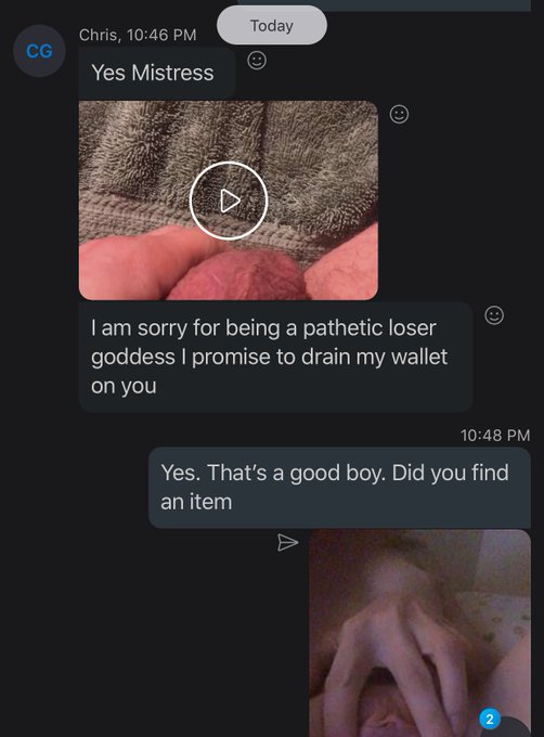 Loser can&rsquo;t stop draining his wallet after one session with me 😜 and sent another while I was posting<a href="/tag/goddess"class="tags"><span>#goddess</span></a><a href="/tag/slave"class="tags"><span>#slave</span></a><a href="/tag/sub"class="tags"><span>#sub</span></a><a href="/tag/spoilme"class="tags"><span>#spoilme</span></a><a href="/tag/paypig"class="tags"><span>#paypig</span></a><a href="/tag/dominate"class="tags"><span>#dominate</span></a>