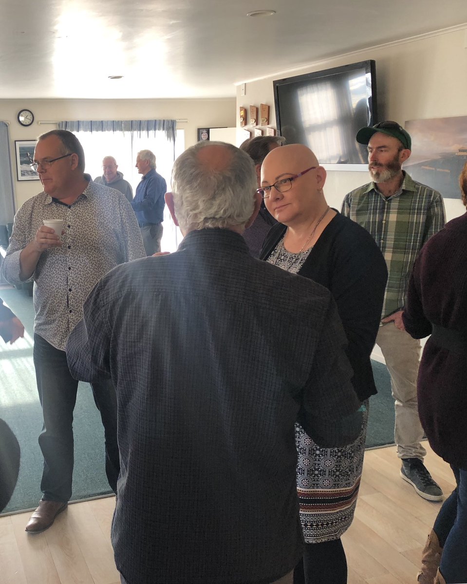 PStorey's tweet photo. It almost felt like a summer’s day today out at the Port Waikato #MeetTheCandidates at the Sunset Beach Surf Life Saving Club. Great chats afterwards over a #CuppaTea. It’s time to ✔️ the box and #PostTheVote, e te whānau! 🗳 https://t.co/SKea4SQFxH
