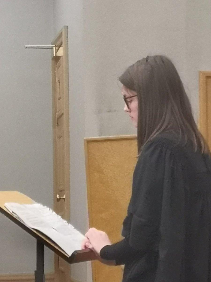 RacShe1001's tweet photo. The ladies did an outstanding job. Aisha Olaide and Niamh Daykins commanded the court room as defence and prosecution lawyers. Both gave powerful closing speeches and received many compliments on their confidence. @GracemountHigh #minitrials https://t.co/othg8Mh2JD