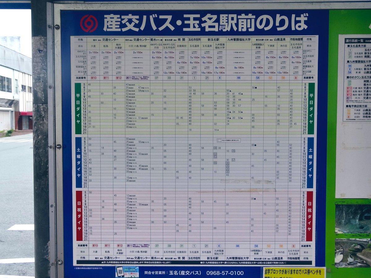 ぶらくら 産交バス 路線バス 乗りバス 19年9月29日 玉名駅前12 45 山鹿バスセンター14 00 52 山部田 下津原経由 山鹿温泉ゆき 1日2往復の 52 に乗車 当日は玉名市民会館でイベントがあり 周辺の道はひとがたくさん 新玉名駅12 58通過 道幅 ぶらくら 産交バス 路線バス 乗りバス 19年9月29日 玉名駅前12 45 山鹿バスセンター14 00 52 山部田 下津原経由 山鹿温泉ゆき 1日2往復の 52 に乗車 当日は玉名市民会館でイベントがあり 周辺の道はひとがたくさん 新玉名駅12 58通過 道幅