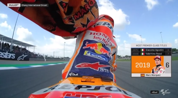 SanAndres82's tweet photo. Muy, muy grande! @marcmarquez93 8 veces campeón del mundo! #eightball https://t.co/wqM73BdXZI
