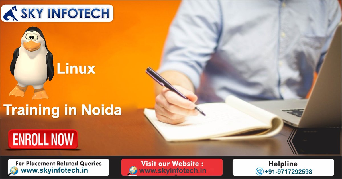 Nitish966160's tweet image. skyinfotech.in/linux-training…
#bestlinuxtraininginnoida #linuxtraininginstitute #onlinelinuxtrainingcourses
Require Linux training but unable to zero in on the right institute for Linux training in Noida! This is the dilemma faced by almost everyone who aspires for Linux training.
