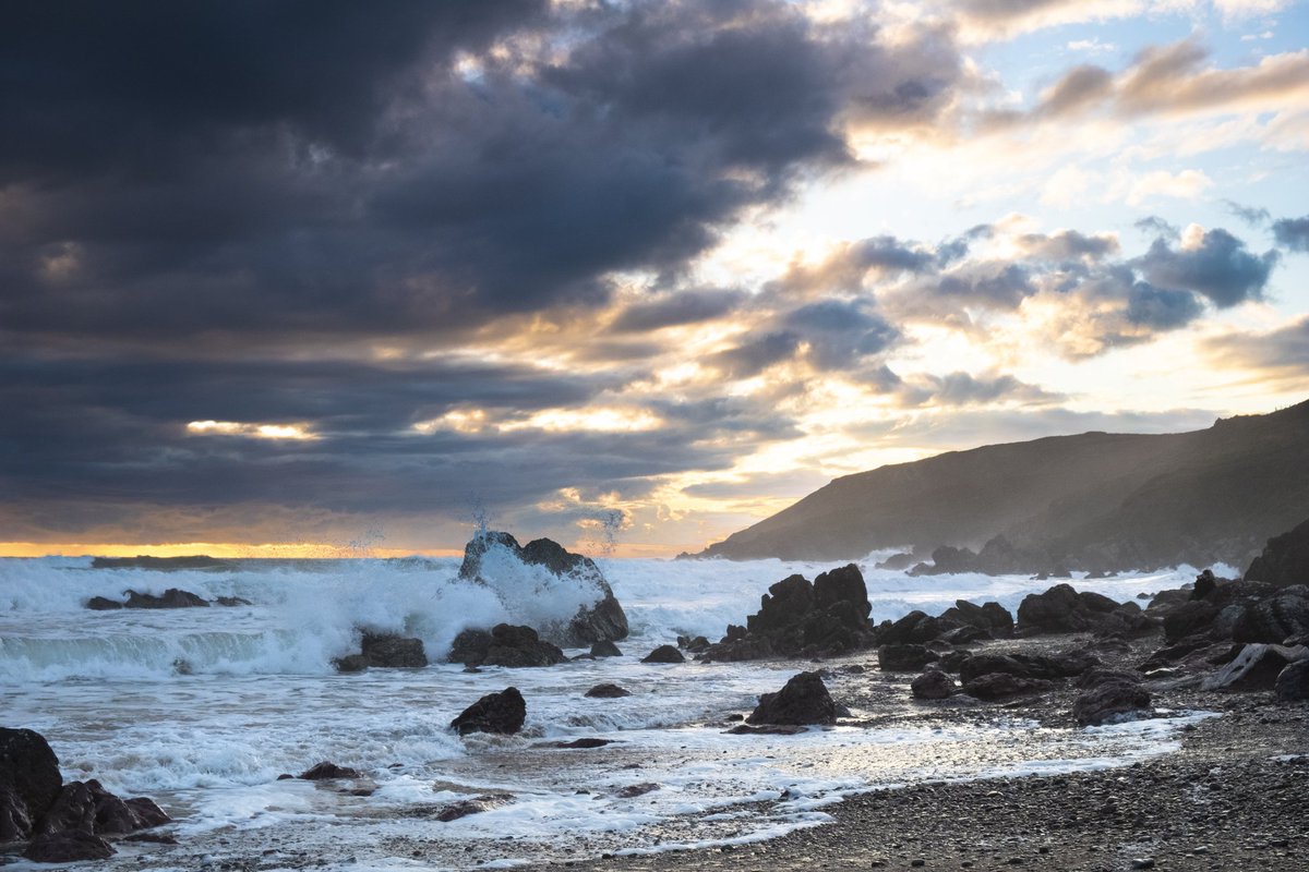 A beautiful sunset at Fresh Water West.