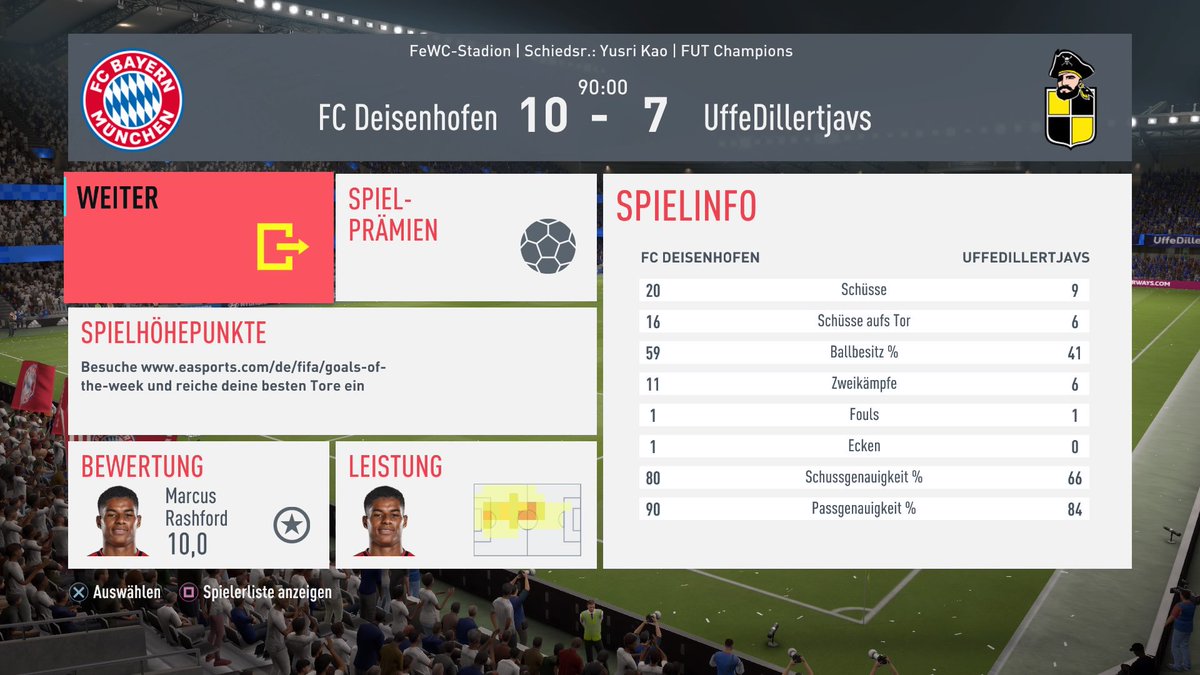SchweigerLuis's tweet photo. #PS4share #fifa20 hatte jemand schonmal so ein komisches Spiel? XD https://t.co/dQswxB6RKV