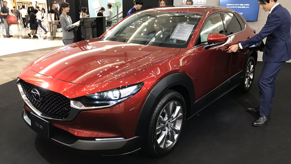 レイクタウンで開催されている、CX-30展示イベントに伺っています。　#CX30 #体感CX30 #mazda