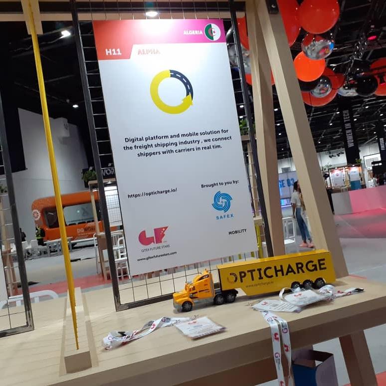 opticharg's tweet photo. #OptiCharge famous truck has arrived to @GITEXFS
Come meet us at #GFS on 6 - 11 October
#startup #algeria #tech #gitex2019 #logistic https://t.co/Odhpn4begD