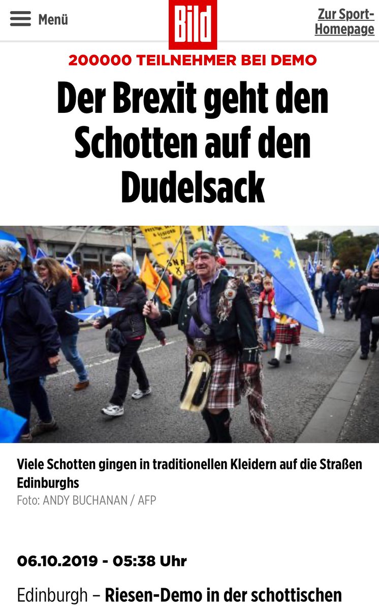 Usually here in Germany there’s very little mention of Scotland in the media when they discuss Brexit, but today it seems all the big media outlets have pieces on yesterday’s march 👍🏴󠁧󠁢󠁳󠁣󠁴󠁿