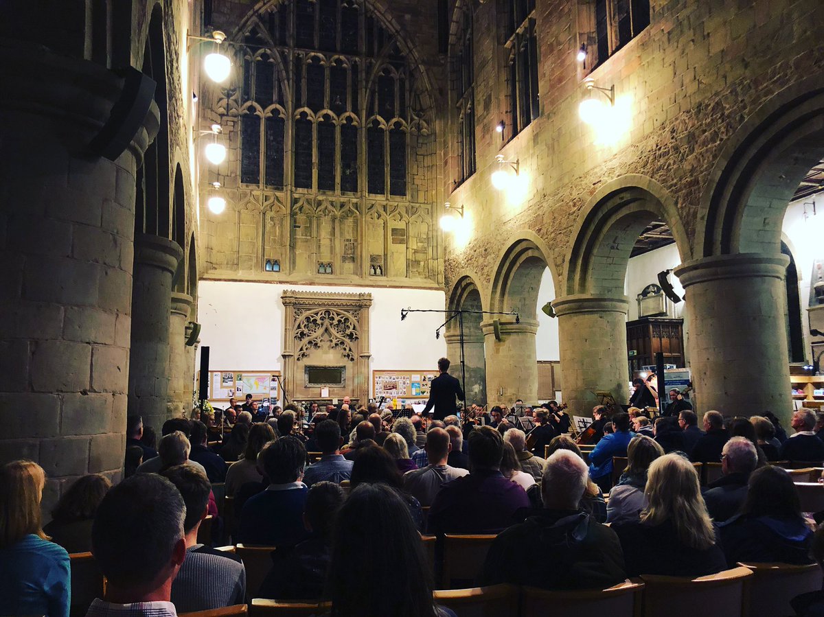 TDMS_Music's tweet photo. A wonderful night had by all! Thank you to @TheFilmOrchUK for a brilliant evening of beautiful music! #thedemontfortschool #tdms #malvern #malvernpriory #highschoolmusic #secondaryschoolmusic https://t.co/BPmbFFpzJ4