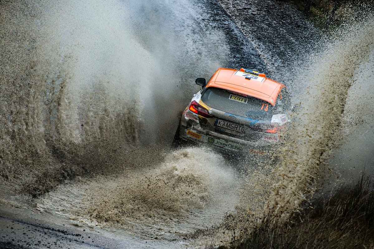 On SS19 it’s stage win number two for today. With SS20 cancelled, only two stages remains of <a href="/walesrallygb/">OfficialRallyUK</a>. Now service and then one last push in this years <a href="/fiajuniorwrc/">FIA Junior WRC</a>. 

#juniorwrc #wrgb <a href="/msportltd/">M-Sport</a>