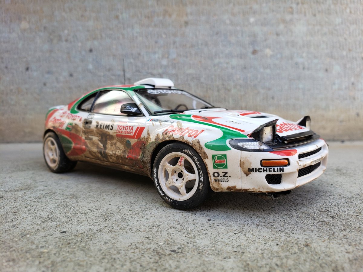 カストロール・セリカGT-FOUR RC完成！1993年のモンテカロラリーで優勝