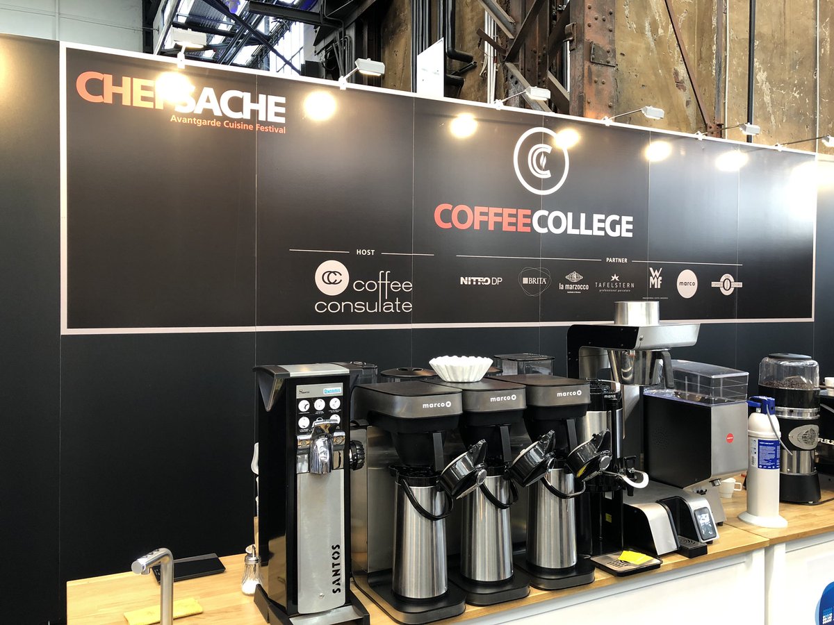 CoffeeConsulate's tweet photo. Thank you all for attending #coffeecollege #chefsache in Düsseldorf. Looking forward to see you again next year! https://t.co/DLrlNawfyX