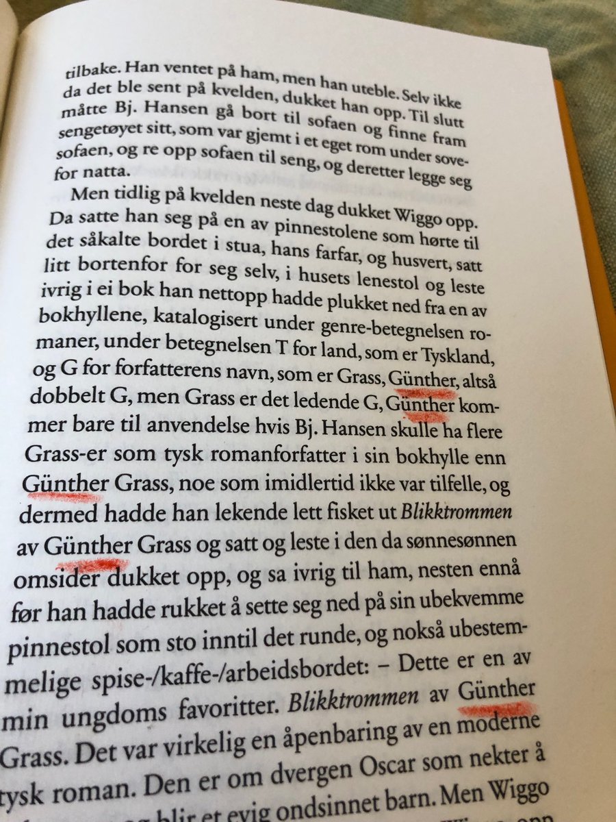 Nei og nei,⁦@ForlagetOktober⁩. Günter Grass UTEN h!