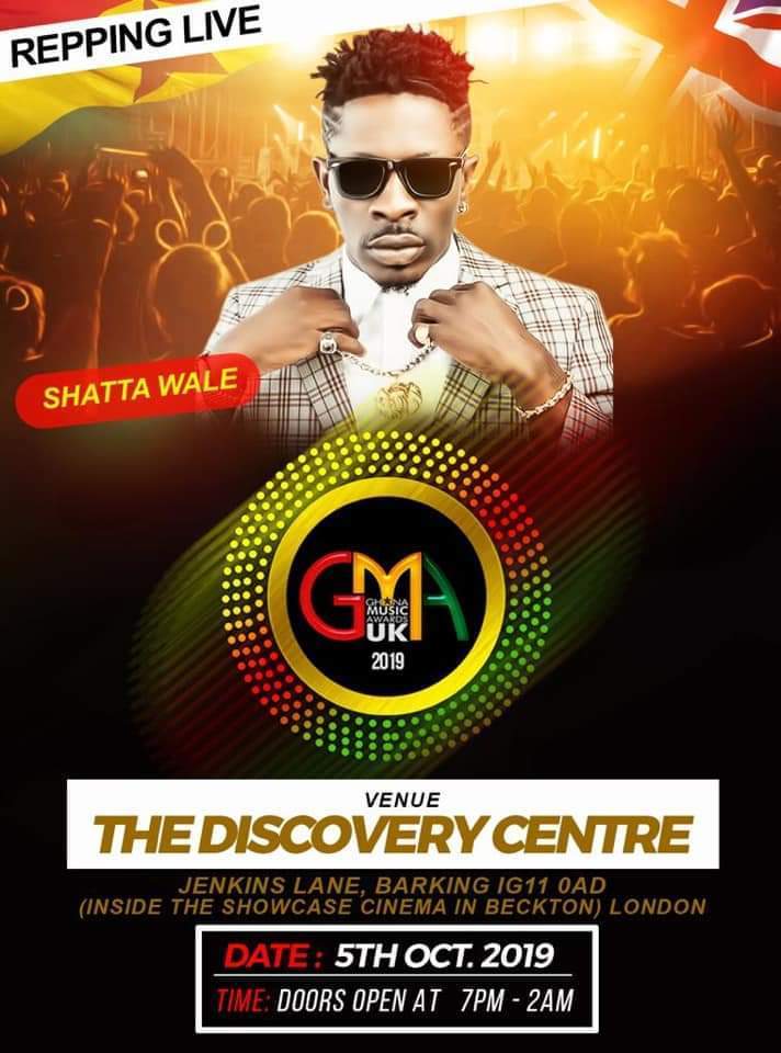 NadepaBusiness's tweet photo. Shatta Wale Wins Most Popular Song of The Year With My Level, Reggae/Dancehall Artiste of The Year And Artiste Of The Year at GMA UK 19 https://t.co/H8nQQs6HWC https://t.co/FxX59UD1fB