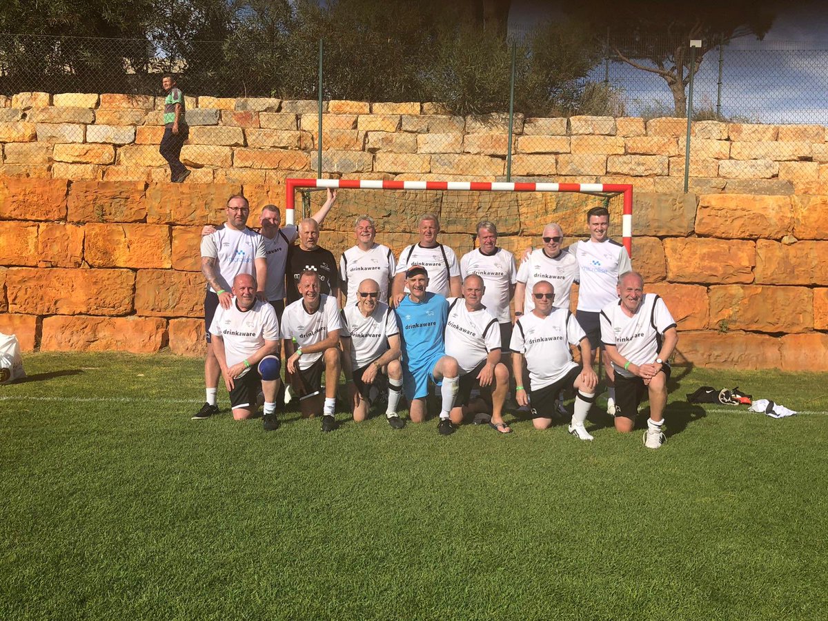 DCCTOfficial's tweet photo. It’s been a great few days for our walking footballers in Portugal! 🇵🇹 

If you’re over 50 and interested in the physical and social sides of the sport then get in touch!

📧 community@dcct.co.uk
📞 01332 416140 https://t.co/TYY1Rmesze