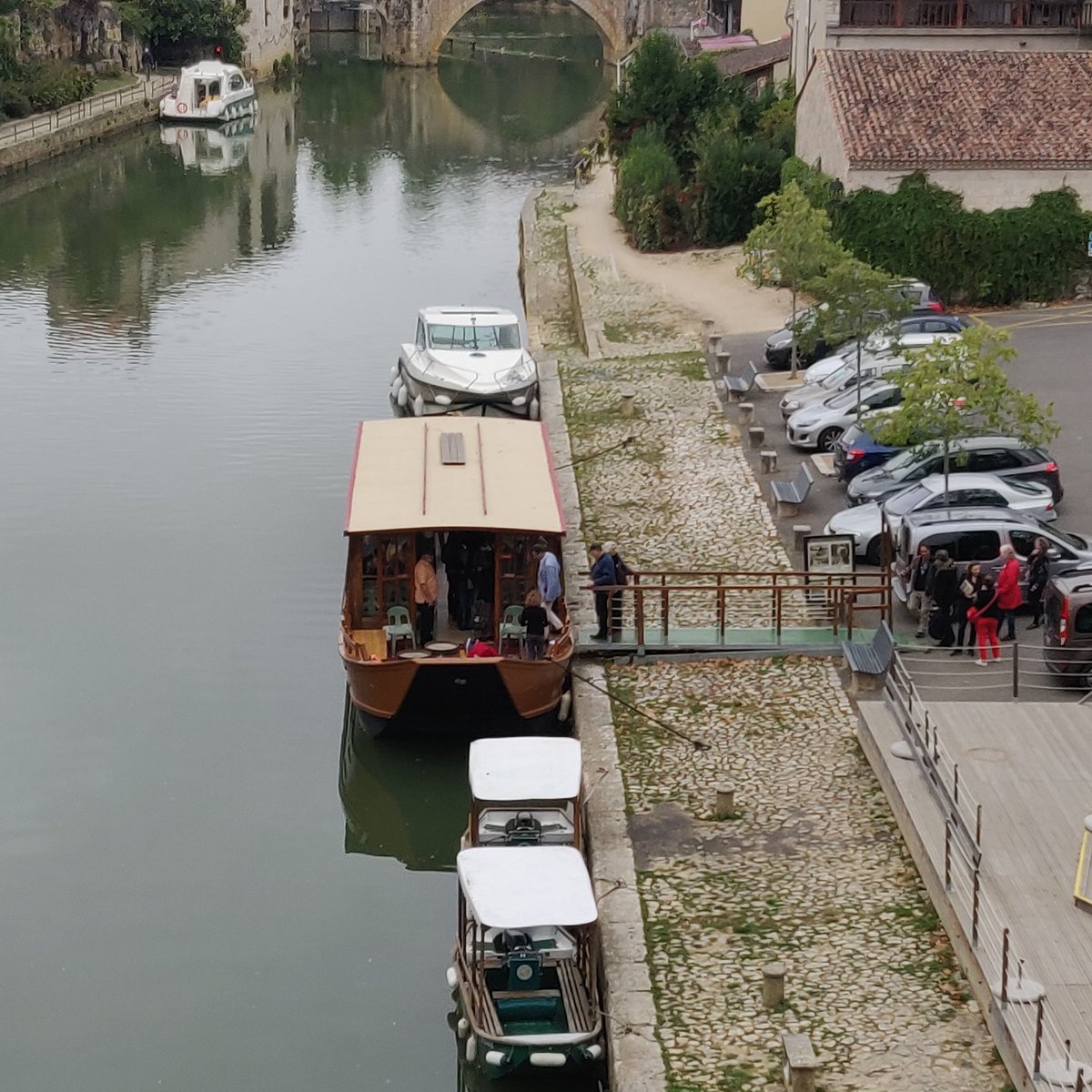 Départ de la croisière
