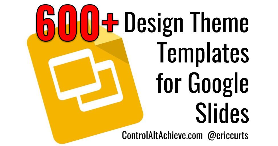 TCEA's tweet image. As educators, the one thing we have less of than default design themes is time. @ericcurts has got your back with over 600+ design templates.

ow.ly/ILK950wAQG0 #digln #k12 #edtech