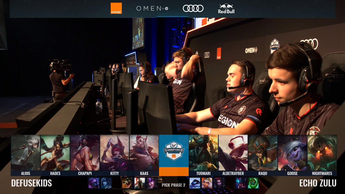 Picks &amp; Bans for game 3 are in the books. Is everyone ready for this final game? #GFM2019 #OMEN