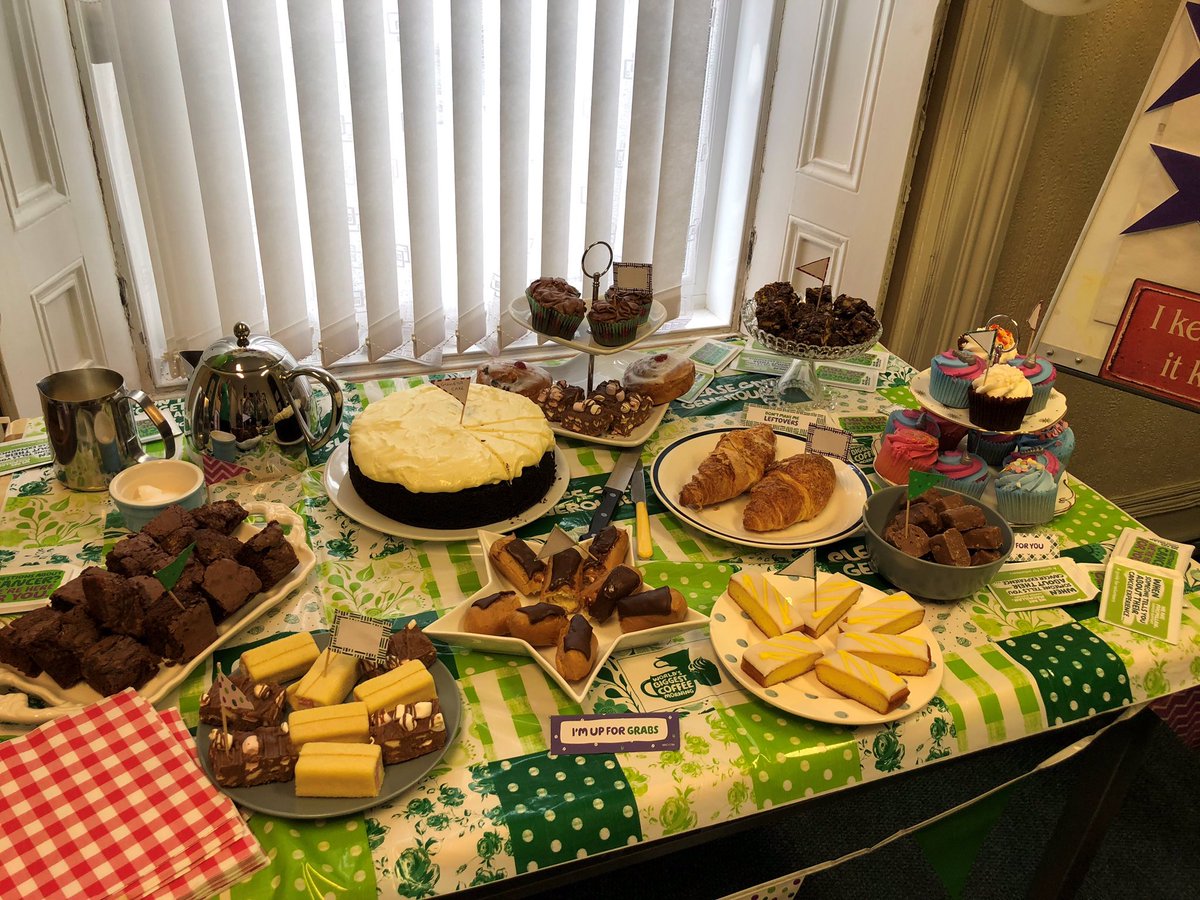 BradyNic's tweet photo. Just want to say a huge thank you to the staff @sainsburys South Shields for donating to our offices at prison and probation services so we could get involved in inclusion week and Macmillan coffee morning! Thank you! https://t.co/V9krCbrlC4