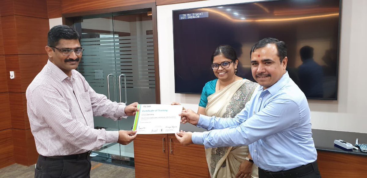 fssaiindia's tweet photo. ITC-FSAN conducted their first public training program on 3rd & 4th October 2019 in association with FoodChain ID as the knowledge partner. The 2-day training focused on implementation & auditing of GFSI requirements of Food Vulnerability & Defense & the concept of VACCP &TACCP. https://t.co/1zAJDjNj8p
