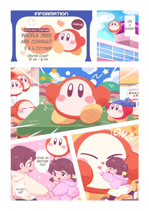 Waddle dees are coming to the shopping mall ? 