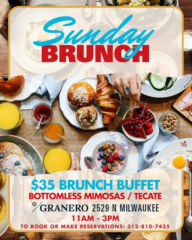 GraneroChicago's tweet photo. The Logan Square Brunch Destination!!! Don't Start Your Sunday Without It! #brunch #chicago #LoganSquare https://t.co/XrxQPPmh68