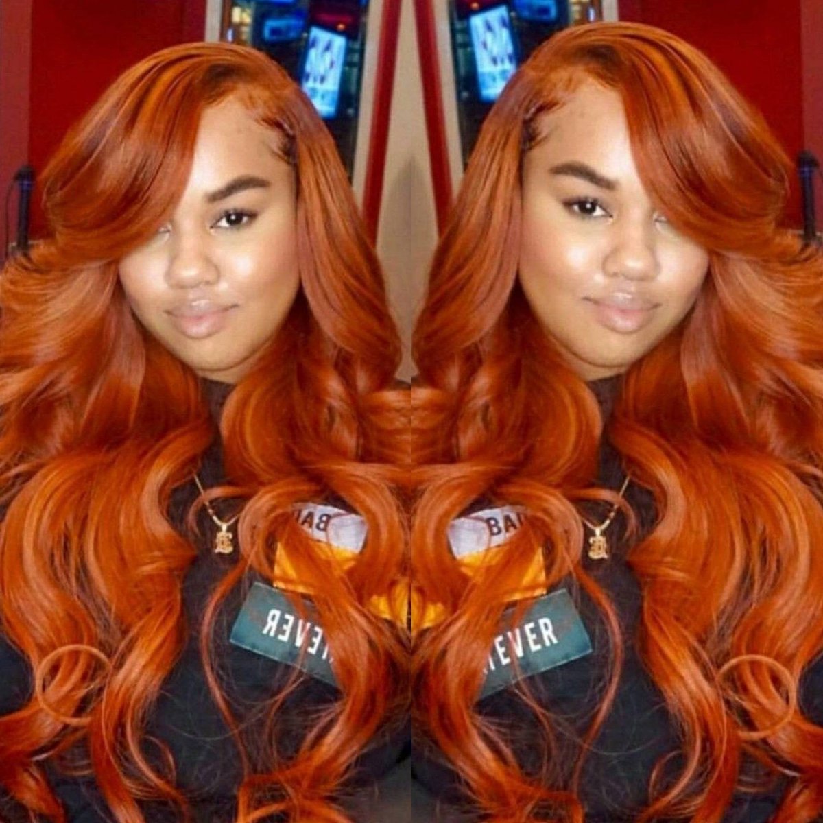 GINA8542001's tweet image. who ready for the fall? Body Wave hair, Ginger color custom Wig,frontal Pre-plucked bleach knots #gingerhaircolor #customunit #customwig #virginhair  #SmallBusiness #SupportBlackBusiness #wigsforblackwomen #Blacktwitter #humanhairwig #bodywavehair etsy.me/31XmiHG